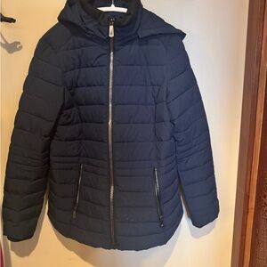 Nautica Women's Navy Puffer Jacket